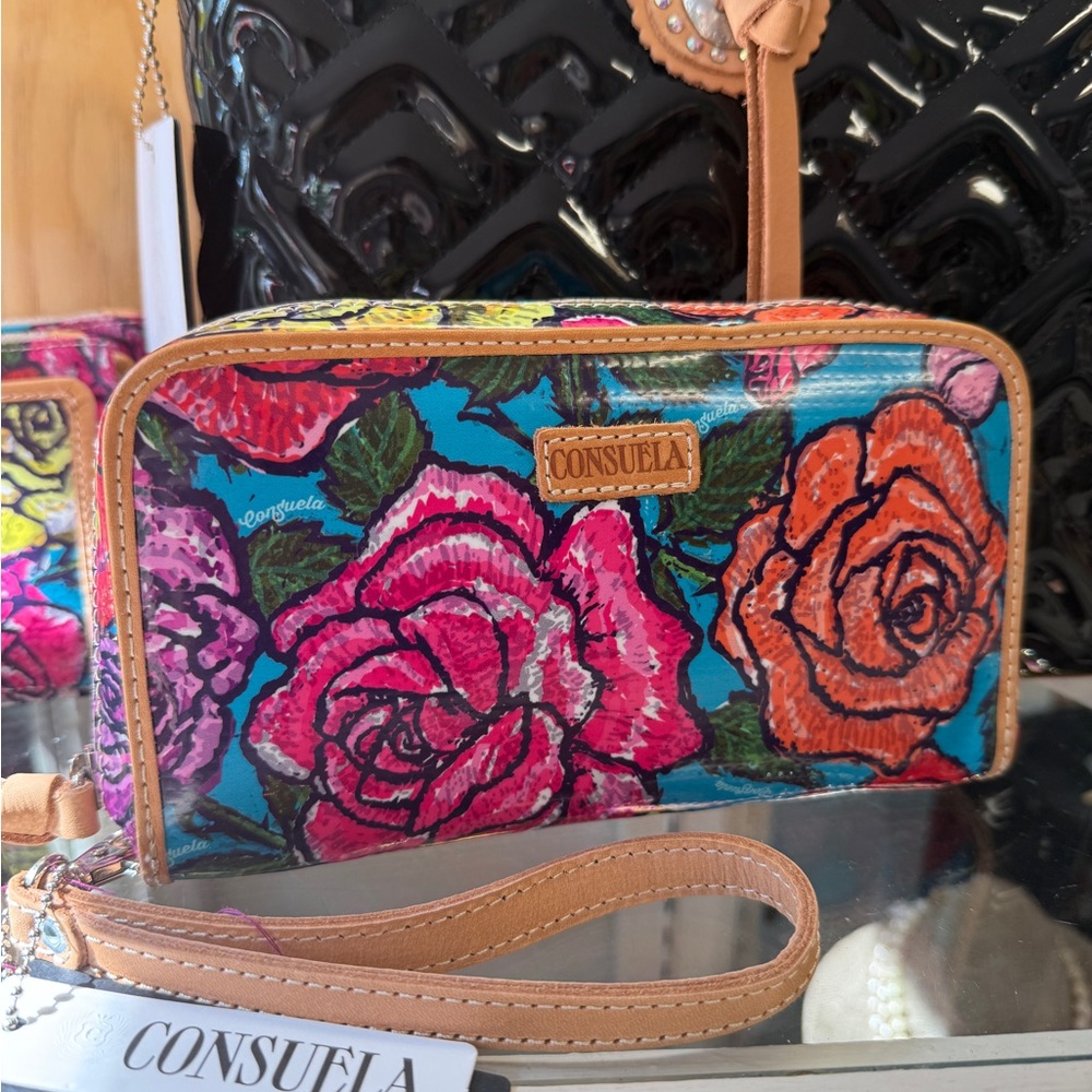 Consuela Rosita CLutch wallet Floral Design